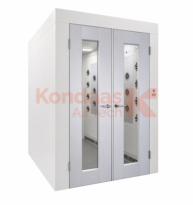 Two Connected Air Showers